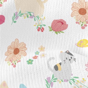 Chasing Flower Cat Stretch Jersey
