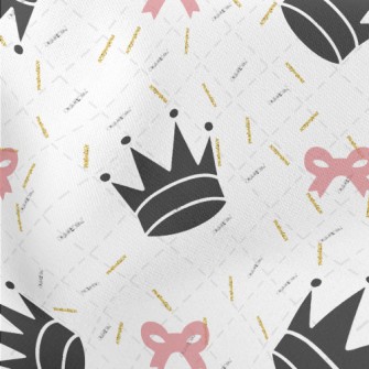 Line Crown Heart Lightweight Cotton Poplin