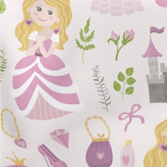 Dream Sleeping Beauty Princess Lightweight Cotton Poplin