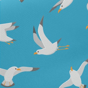 Lively Seagull Midweight Cotton Poplin