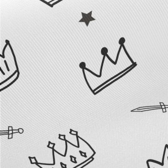 Childlike Crown Sword Midweight Cotton Poplin