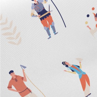 Dress Up For Ancient Games Midweight Cotton Poplin