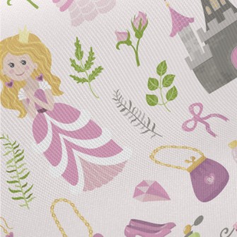 Dream Sleeping Beauty Princess Midweight Cotton Poplin