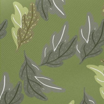 Graffiti Oak Leaves Twill