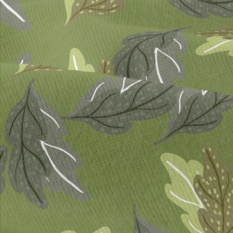 Graffiti Oak Leaves Modern Jersey