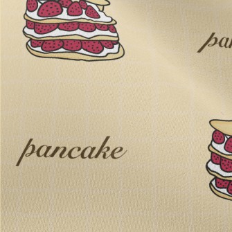 Three-layer Strawberry Pancake Chiffon