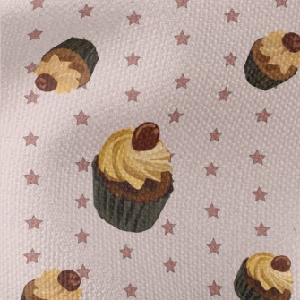 Realistic Hand-painted Cupcake Waterproof Canvas