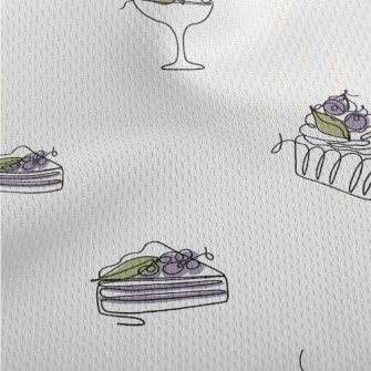 Simple Style Cake Ice Cream Athletic Mesh Flat Back