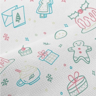 Cute Christmas Pattern Performance Linen
