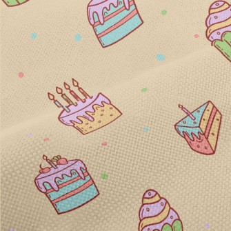 Colorful Mini Cakes Performance Linen