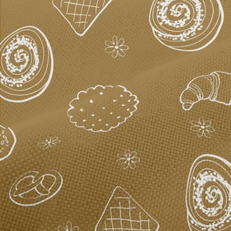 Bread Cookies And Flowers Performance Linen