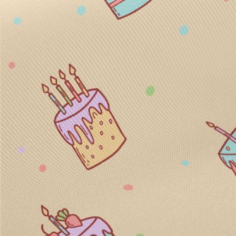 Colorful Mini Cakes Twill