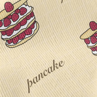 Three-layer Strawberry Pancake Standard Corduroy