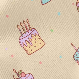 Colorful Mini Cakes Standard Corduroy