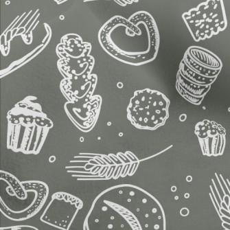 Wheat And Bread Baking Micro Fleece