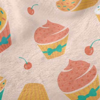 Colorful Powdered Sugar Cherry Minky