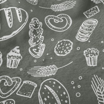 Wheat And Bread Baking Minky