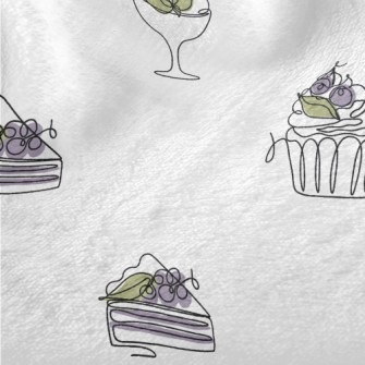 Simple Style Cake Ice Cream Minky