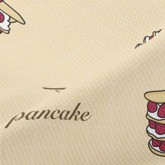 Three-layer Strawberry Pancake Piqué