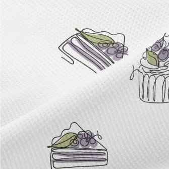 Simple Style Cake Ice Cream Piqué