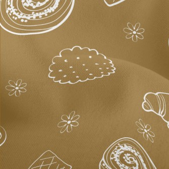 Bread Cookies And Flowers Lightweight Performance Linen