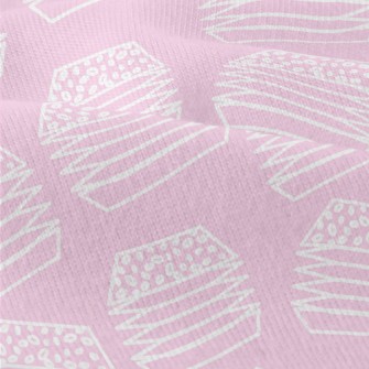 White Flat Line Geometric Burg Modern Jersey