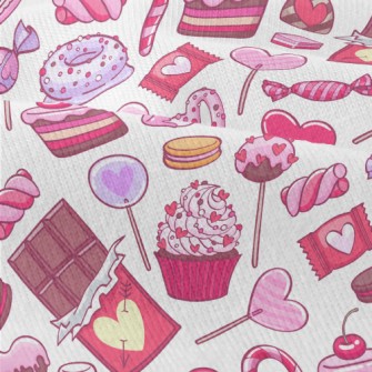 Pink Heart Dessert Candy Modern Jersey