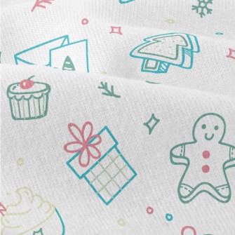 Cute Christmas Pattern Modern Jersey
