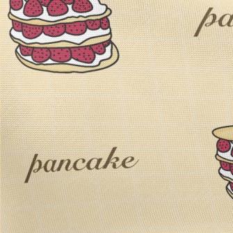 Three-layer Strawberry Pancake Pongee