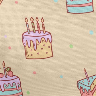 Colorful Mini Cakes Pongee