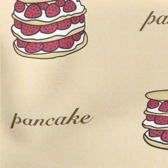 Three-layer Strawberry Pancake Lightweight Cotton Poplin
