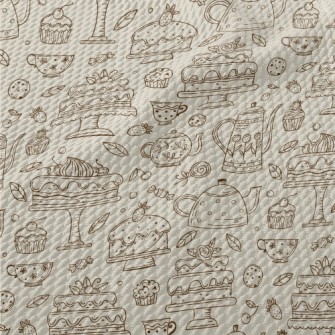 Teapot Biscuits Birdseye Piqué