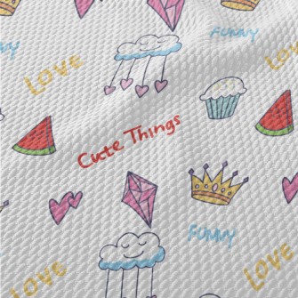 Crown Gem Cloud Watermelon Pat Birdseye Piqué