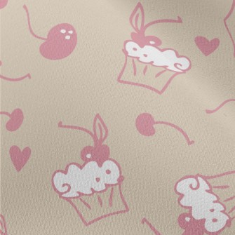 Cherry Cream Cupcakes And Cher Chiffon