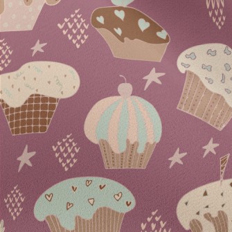 American Abstract Cup Cake Chiffon