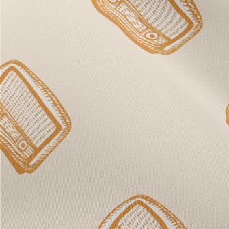 Retro Hand Drawn Radio Chiffon