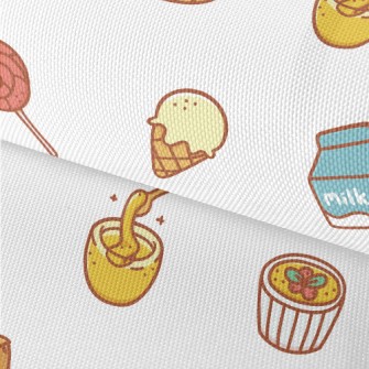 Dessert Lollipop Milk Flour Waterproof Oxford