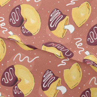 Hand Drawn Fortune Cookies Waterproof Oxford