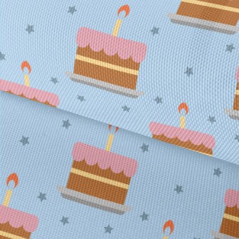 Birthday Cake With Stars Waterproof Oxford