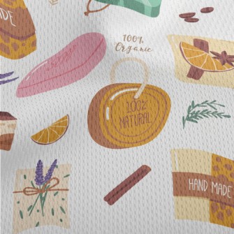 Various Shapes Of Handmade Soa Athletic Mesh Flat Back