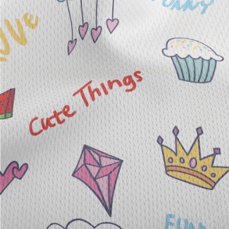 Crown Gem Cloud Watermelon Pat Athletic Mesh Flat Back