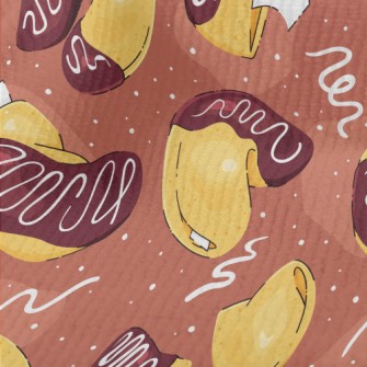 Hand Drawn Fortune Cookies Terry