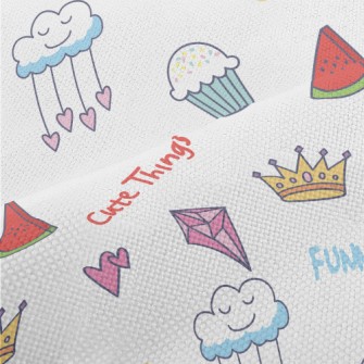 Crown Gem Cloud Watermelon Pat Performance Linen