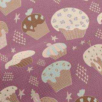 American Abstract Cup Cake Performance Linen