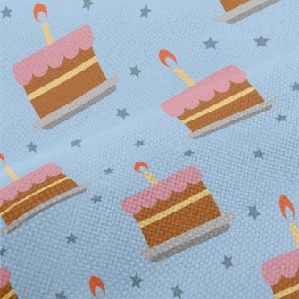 Birthday Cake With Stars Performance Linen