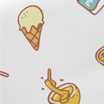 Dessert Lollipop Milk Flour Twill