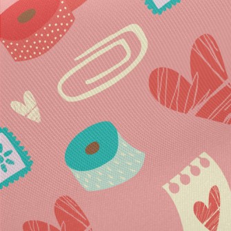 Hand Drawn Love Heart Paper Cl Twill