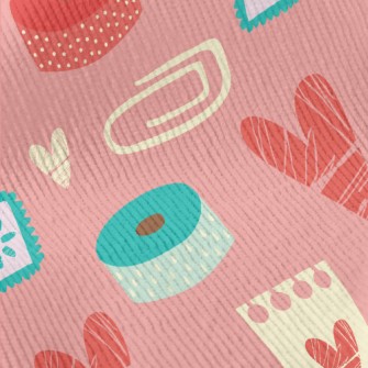 Hand Drawn Love Heart Paper Cl Standard Corduroy