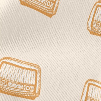 Retro Hand Drawn Radio Standard Corduroy