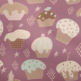 American Abstract Cup Cake Dobby